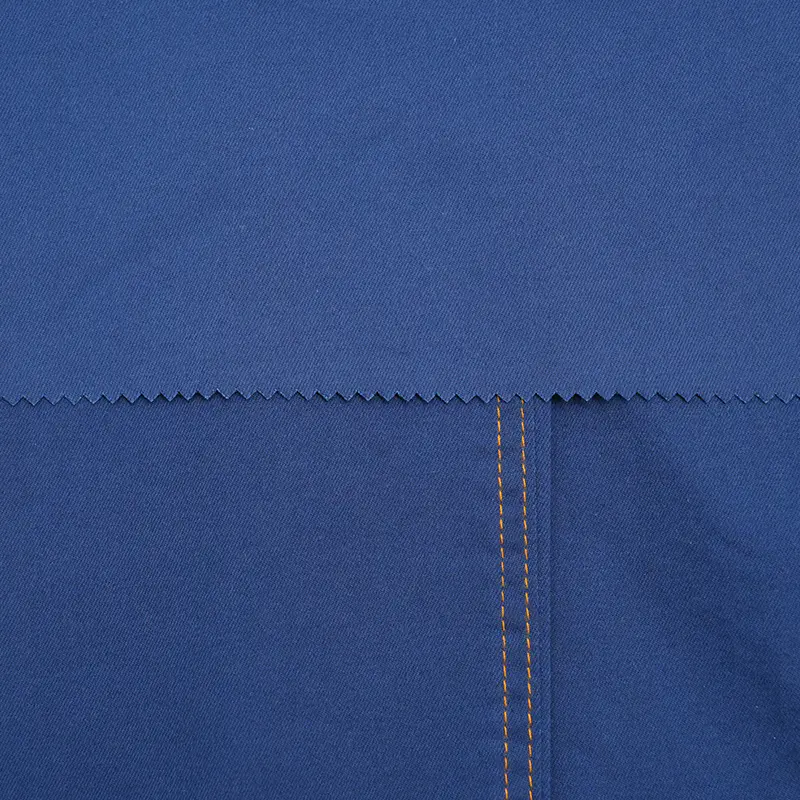 GS3023 Tissu teint en colonne à stress en polyester à coton élevé