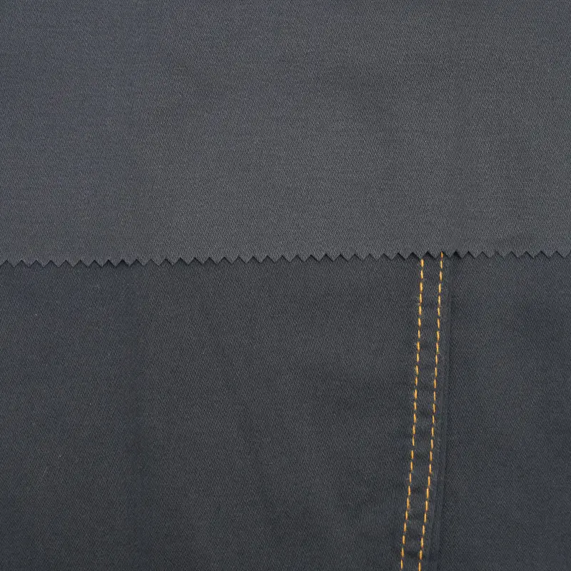 GS2185 Coton Rayon Cavalerie élastique Tissu teint