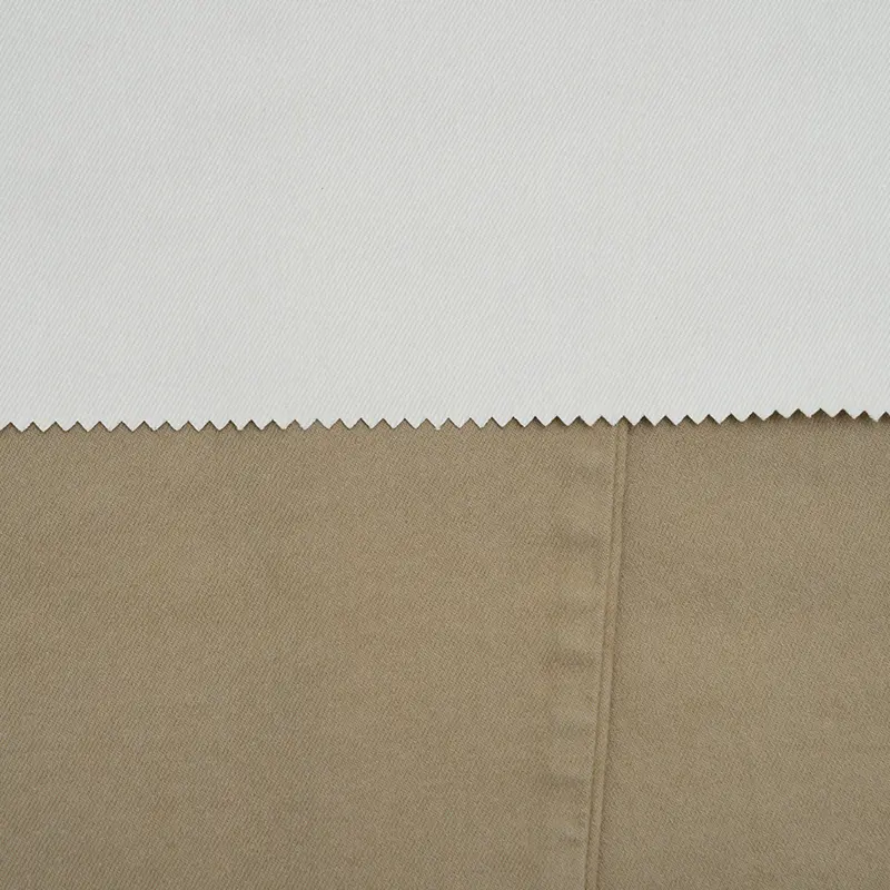 GS3318 Tissu teint en sergé en poly-rayon